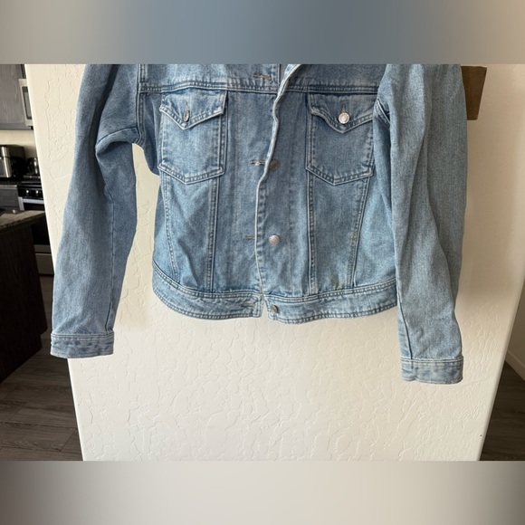 Esprit|Classic Blue Vintage Denim Jean Jacket,Size LARGE•••90’s style, staple - Picture 4 of 14